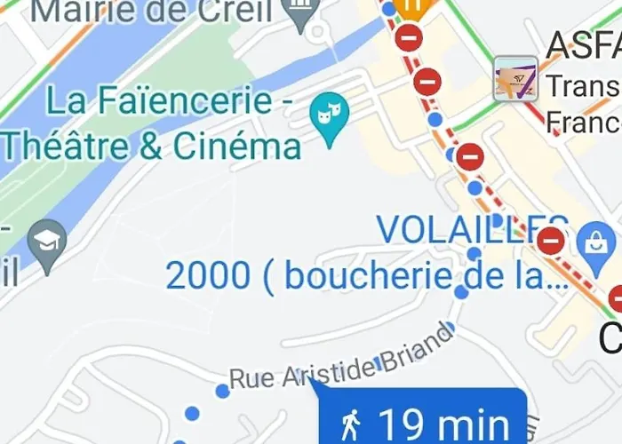 Apartamento Spatiaux Au Calme Creil